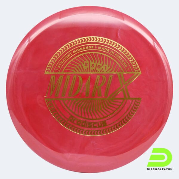 Prodiscus MidariX in red, ultrium plastic