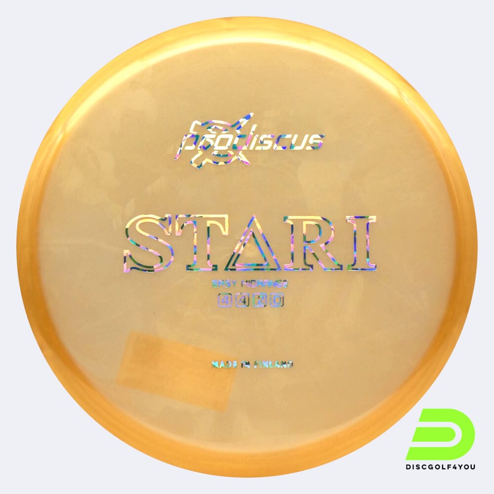 Prodiscus Stari in gold, platinium plastic