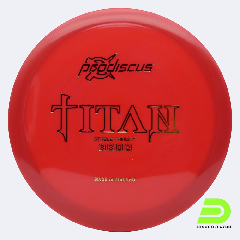 Prodiscus Titan in rosa, im Platinium Kunststoff und ohne Spezialeffekt
