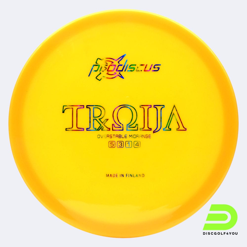 Prodiscus Troija in yellow, ultrium plastic