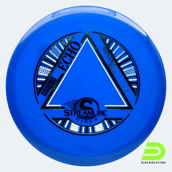 Streamline Echo in blue, neutron plastic