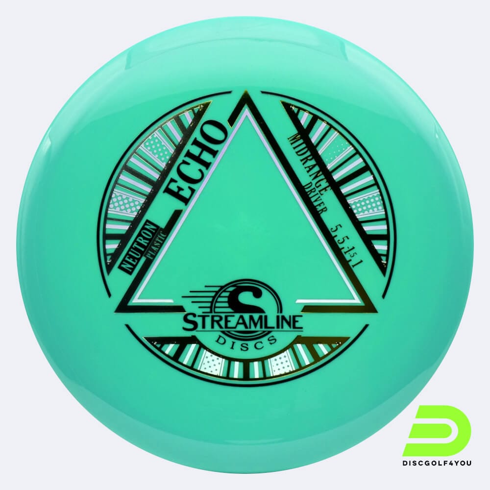 Streamline Echo in turquoise, neutron plastic