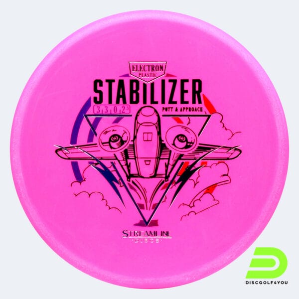 Streamline Stabilizer in rosa, im Electron Kunststoff und ohne Spezialeffekt