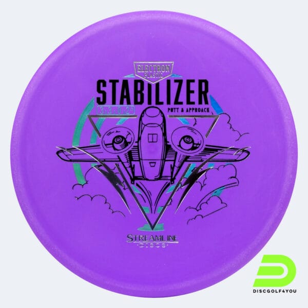 Streamline Stabilizer in violett, im Electron Kunststoff und ohne Spezialeffekt