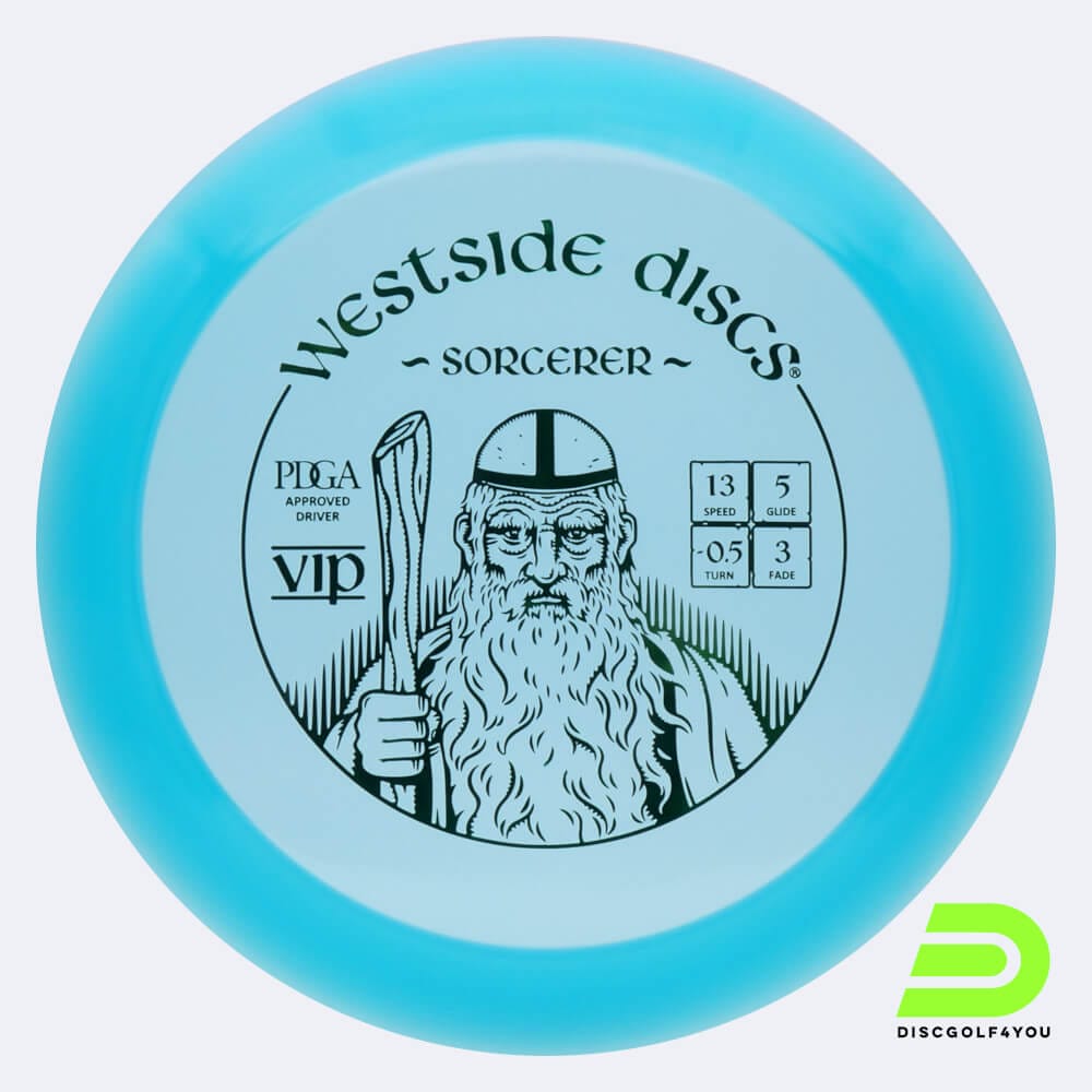 Westside Sorcerer in blue, vip plastic