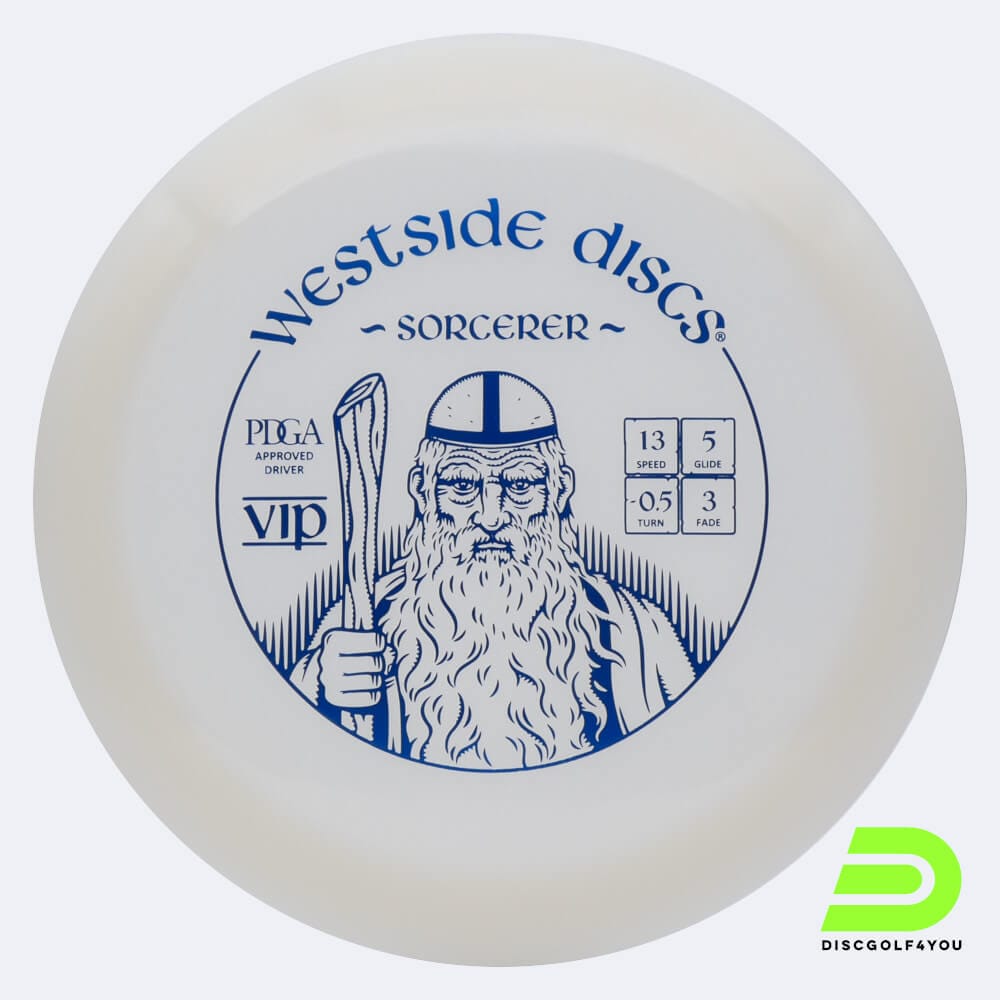 Westside Sorcerer in white, vip plastic