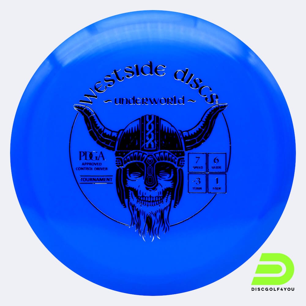 Westside Underworld in blue, tournament plastic