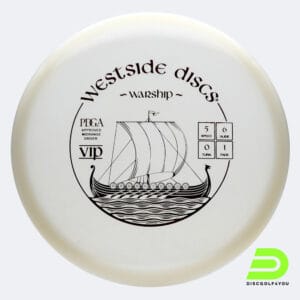 Westside Warship in weiss, im VIP Kunststoff und ohne Spezialeffekt