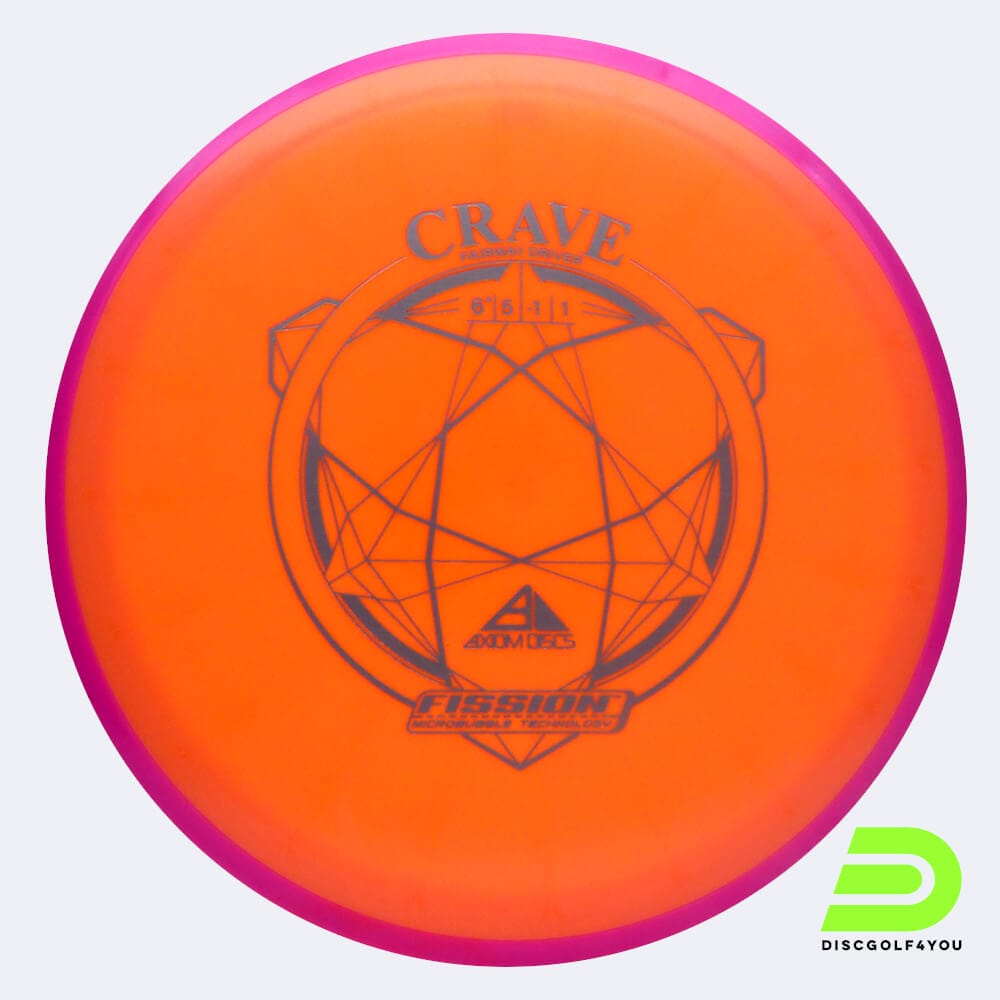 Axiom Crave in orange, im Fission Kunststoff und ohne Spezialeffekt