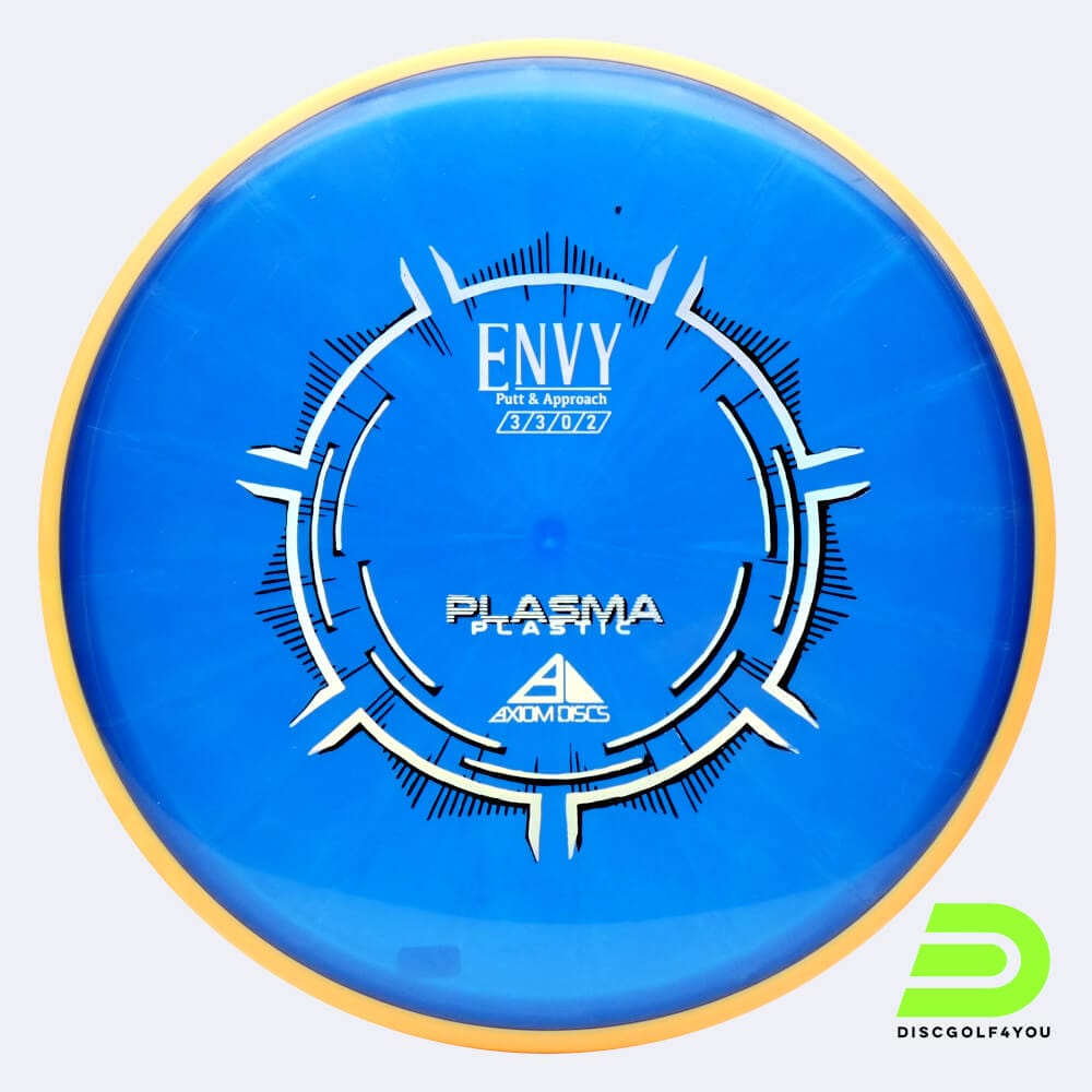 Axiom Envy in blue, plasma plastic