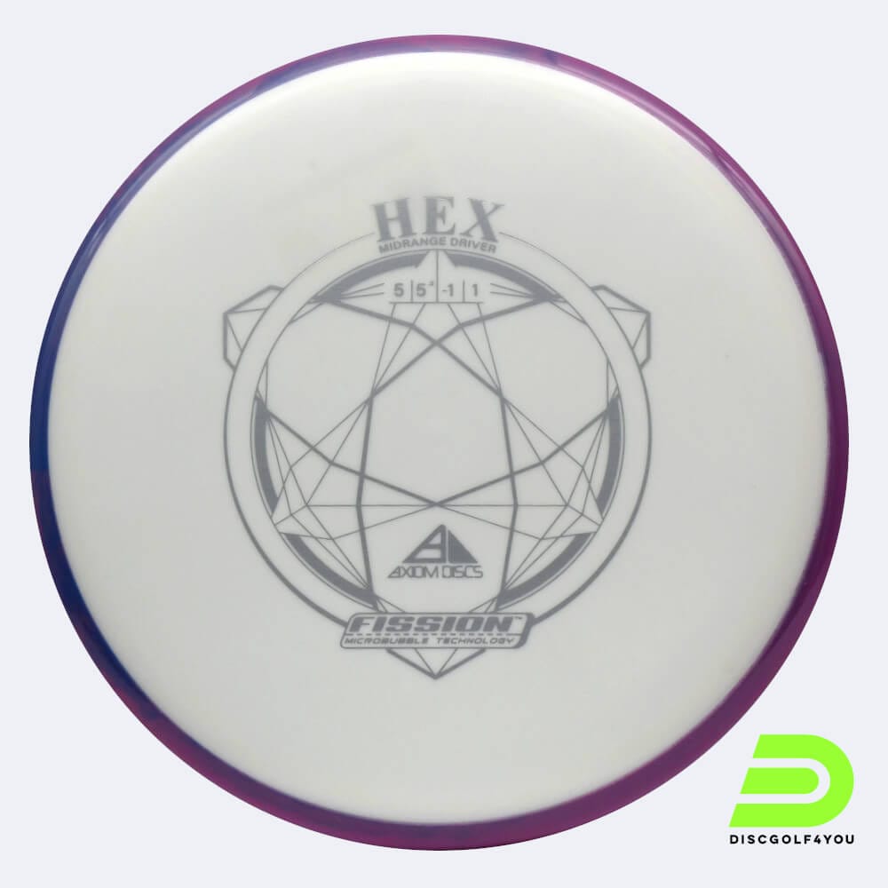 Axiom Hex in white, fission plastic