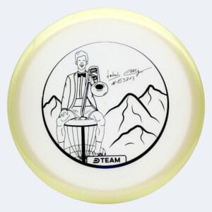 Axiom Hex Jakob Ettlinger Team Series in white, total eclipse plastic and glow effect