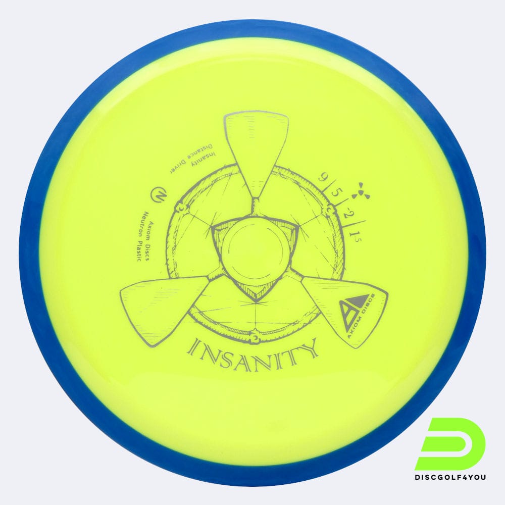 Axiom Insanity in yellow, neutron plastic