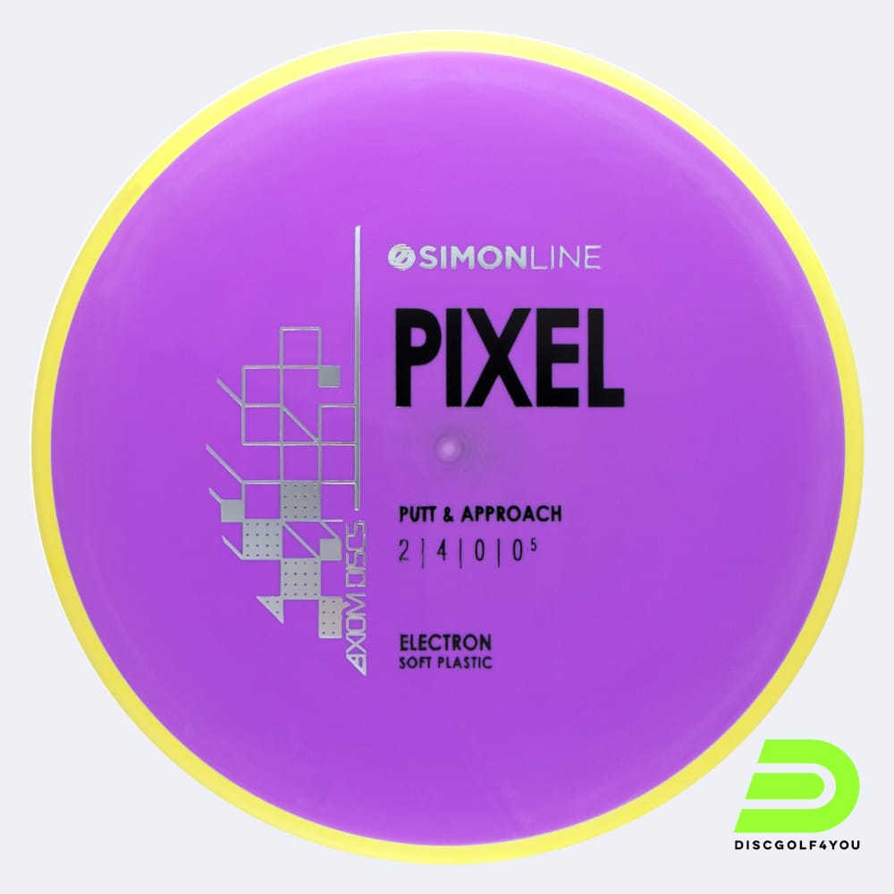 Axiom Pixel in purple, electron soft plastic