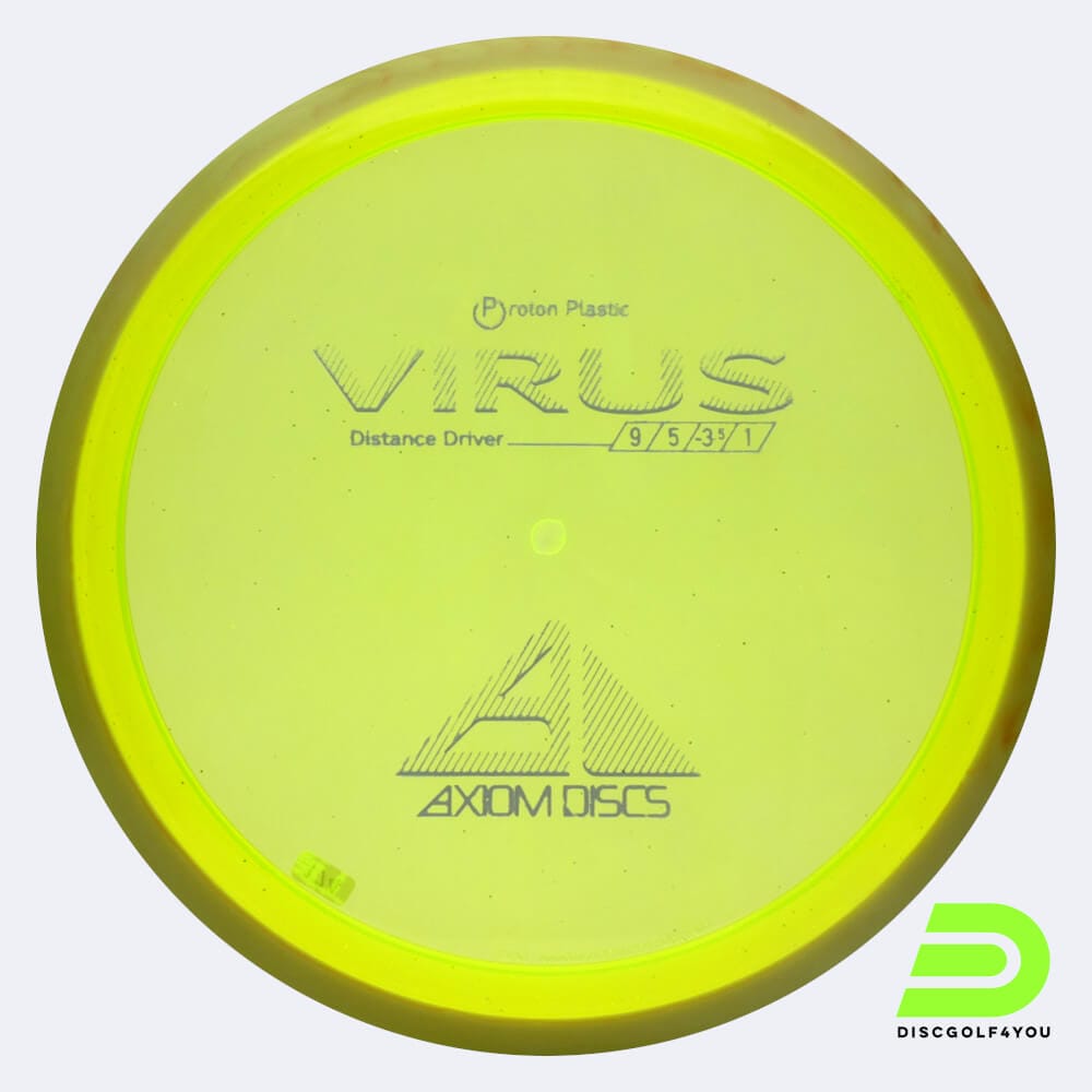 Axiom Virus in yellow, proton plastic