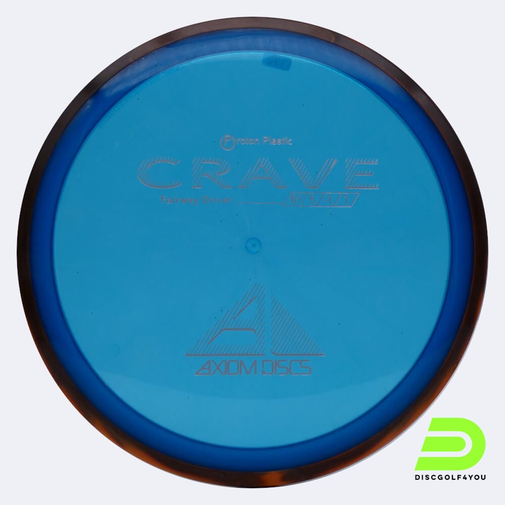 Axiom Crave in blue, proton plastic