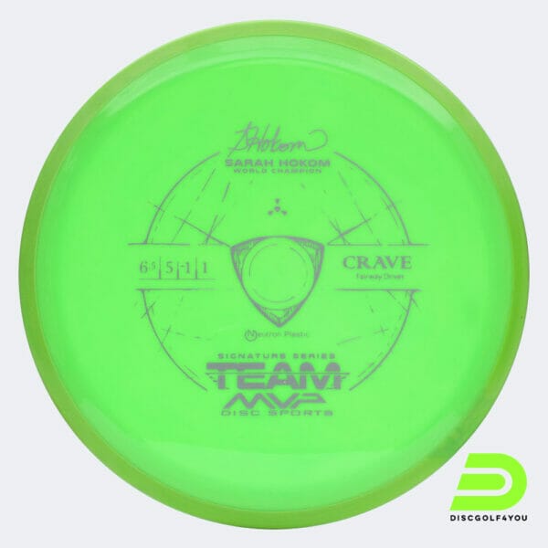 Axiom Crave in green, neutron plastic
