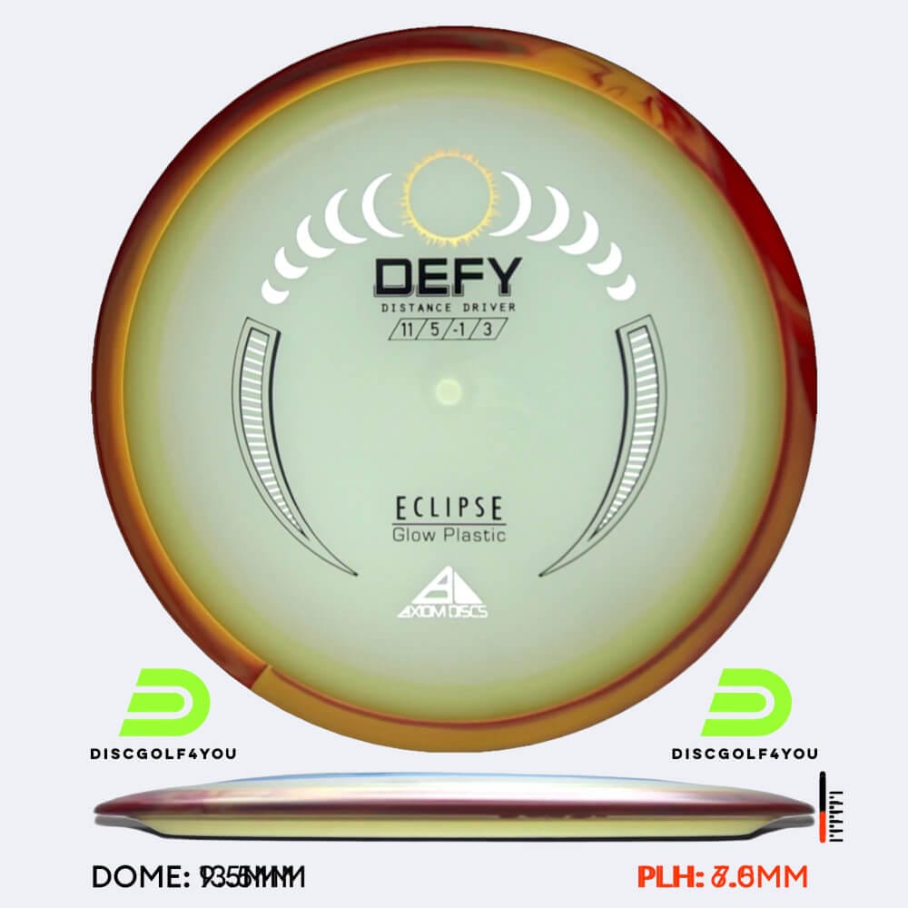 Axiom Defy in white, eclipse plastic