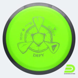 Axiom Defy in light-green, neutron plastic