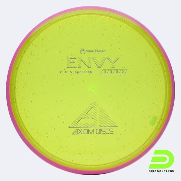 Axiom Envy in green, proton plastic