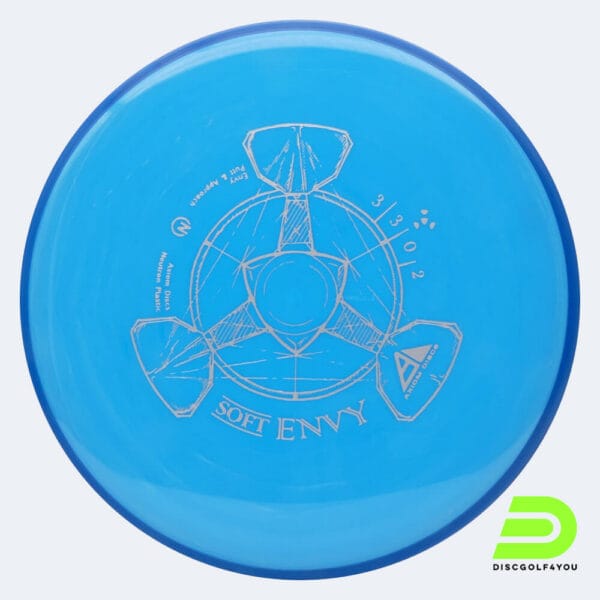 Axiom Envy in blue, soft neutron plastic