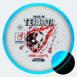 Axiom Fireball Halloween Edition in weiss, im Particle Eclipse Kunststoff und glow Spezialeffekt