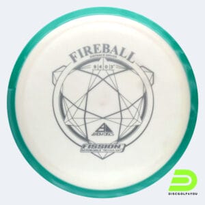 Axiom Fireball in white, fission plastic