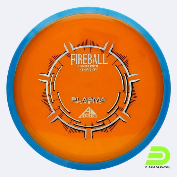 Axiom Fireball in orange, im Plasma Kunststoff und ohne Spezialeffekt