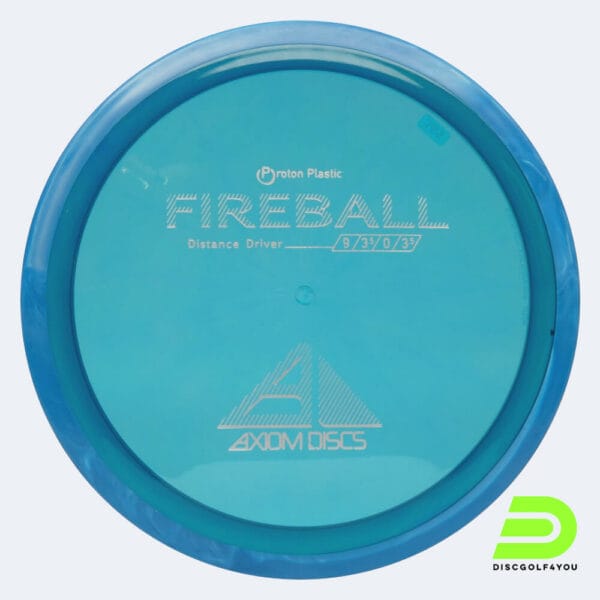 Axiom Fireball in turquoise, proton plastic