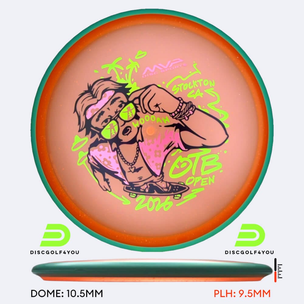 Axiom Hex - OTB Open in orange, im Particle Glow Proton Soft Kunststoff und ohne Spezialeffekt