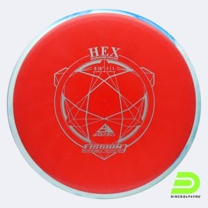 Axiom Hex in red, fission plastic
