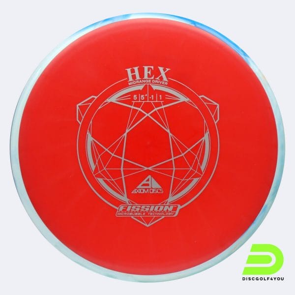 Axiom Hex in rot, im Fission Kunststoff und ohne Spezialeffekt