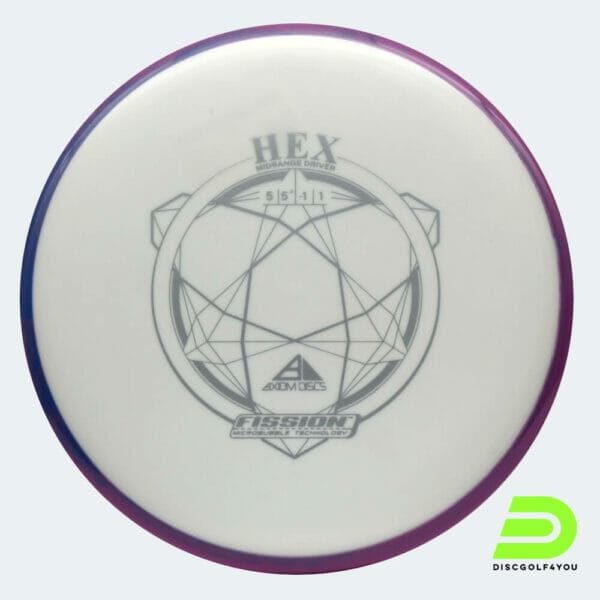 Axiom Hex in white, fission plastic