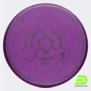 Axiom Hex in purple, neutron plastic