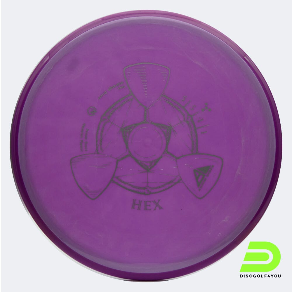 Axiom Hex in purple, neutron plastic