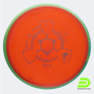 Axiom Hex in red, neutron plastic