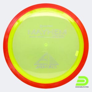 Axiom Mayhem in yellow, proton plastic