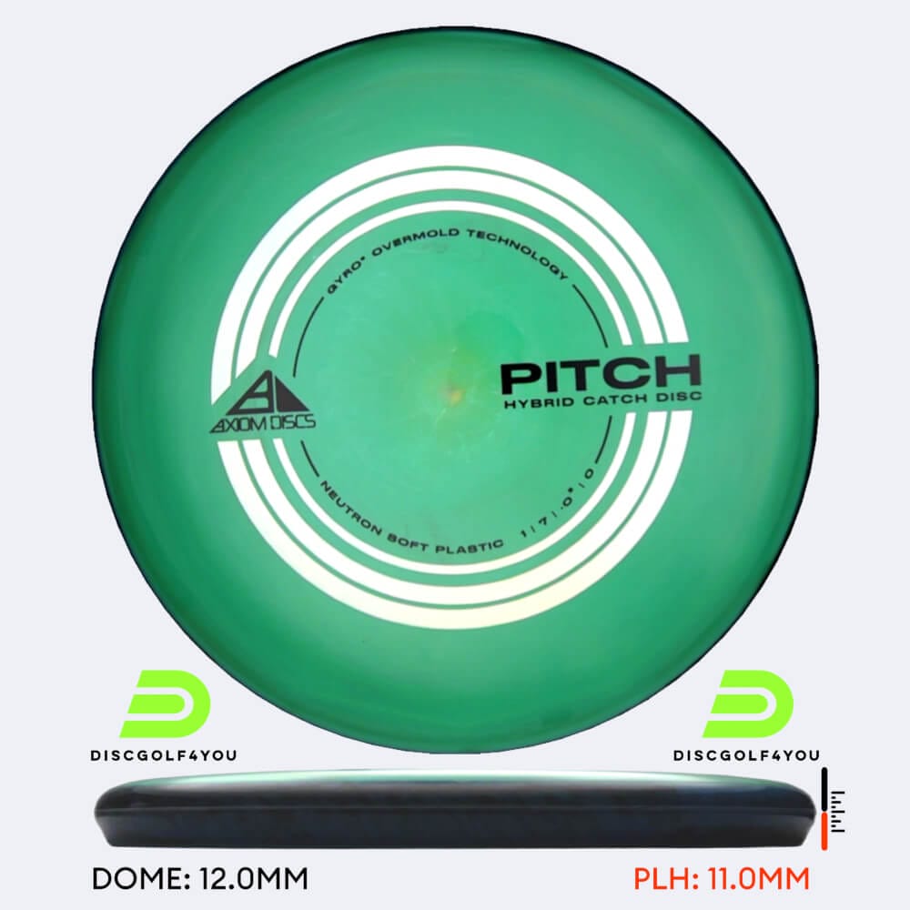 Axiom Pitch in green, soft neutron plastic