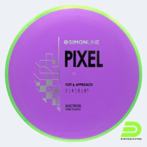 Axiom Pixel in violett, im Electron Firm Kunststoff und ohne Spezialeffekt