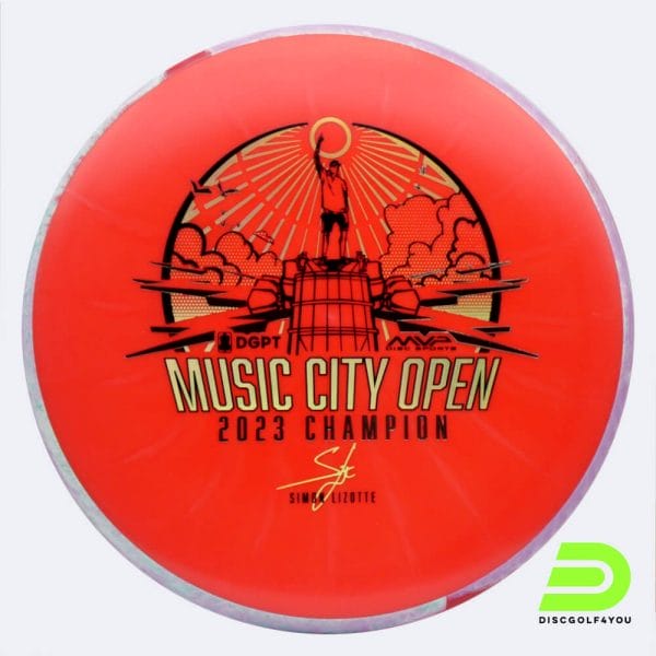 Axiom Proxy - Simon Lizotte Music City Open in red, fission plastic