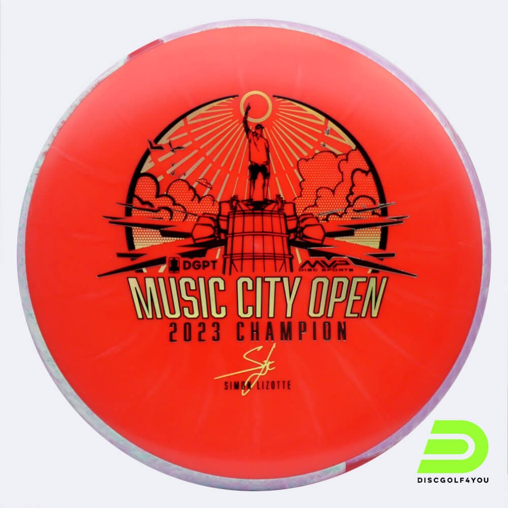 Axiom Proxy - Simon Lizotte Music City Open in rot, im Fission Kunststoff und ohne Spezialeffekt