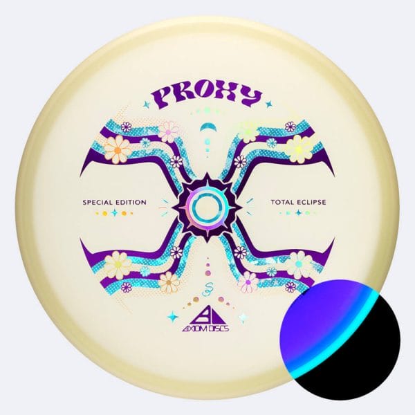 Axiom Proxy Special Edition in white, total eclipse plastic and glow effect