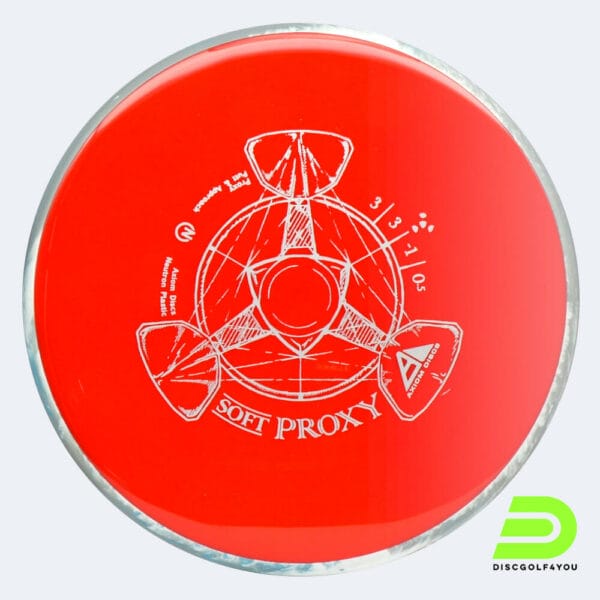 Axiom Proxy in red, soft neutron plastic
