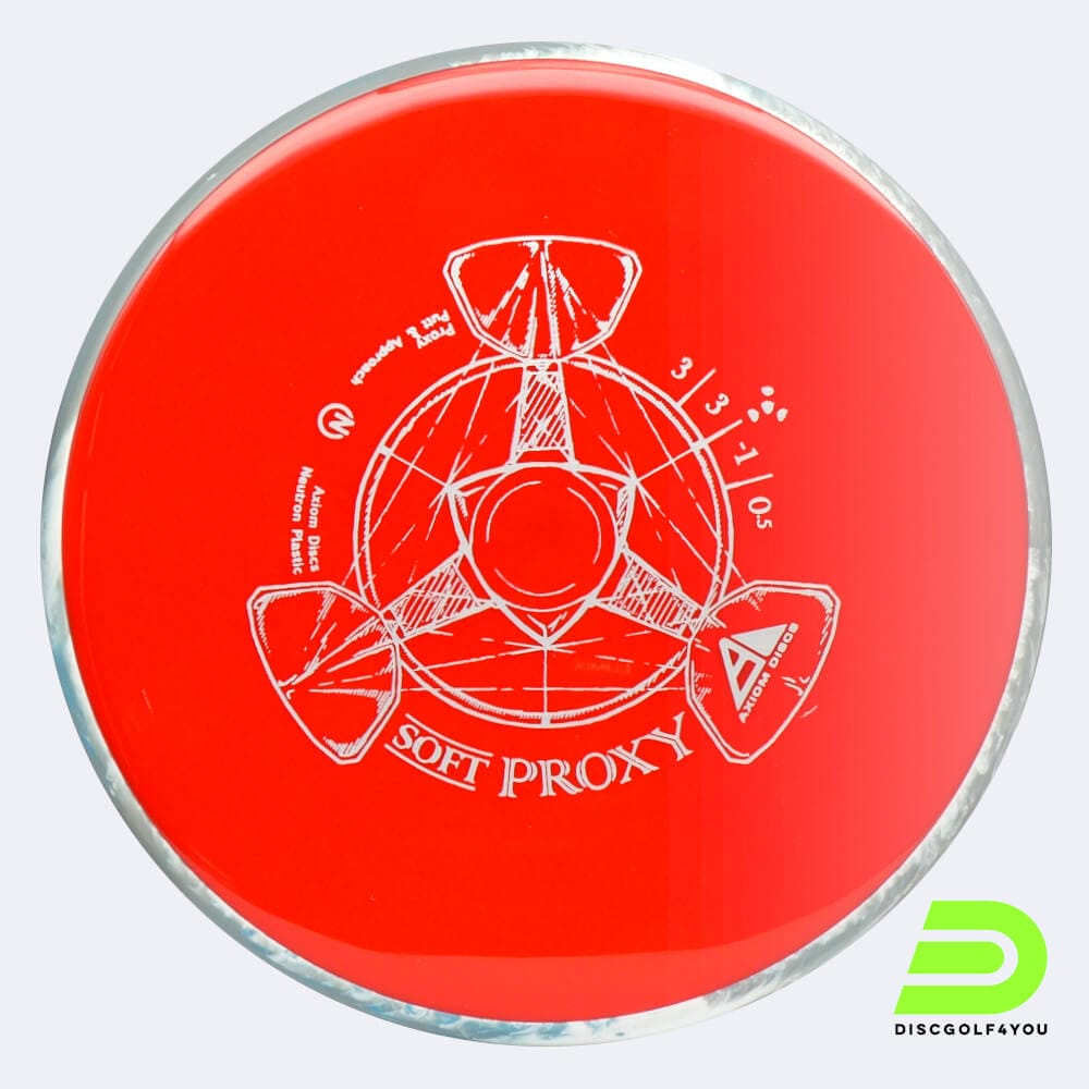 Axiom Proxy in red, soft neutron plastic