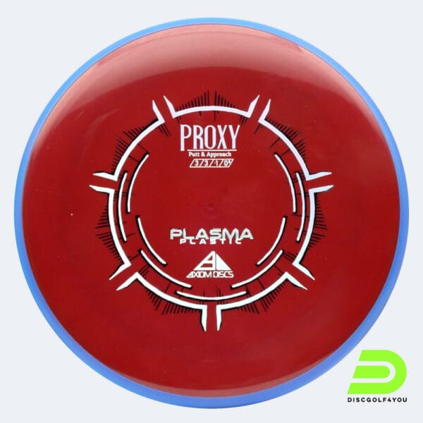 Axiom Proxy in red, plasma plastic
