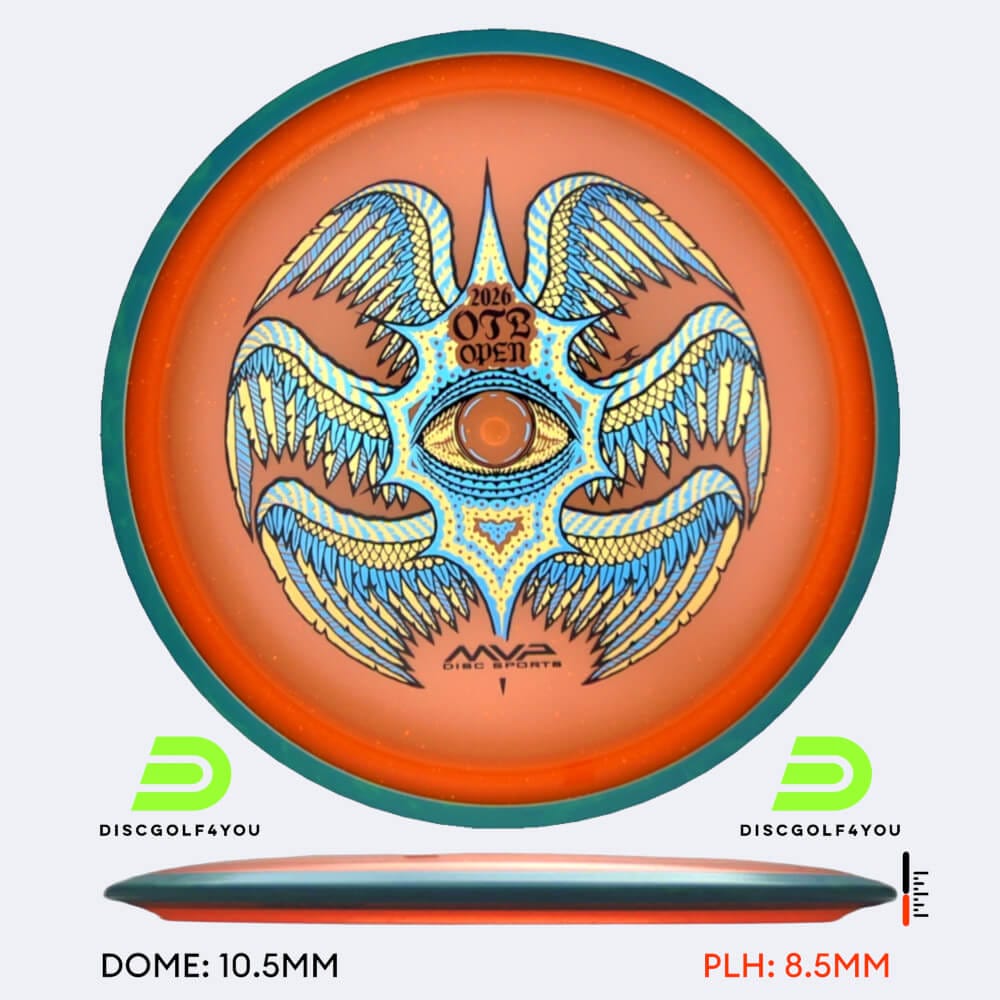 Axiom Rhythm OTB Open in orange, im Particle Glow Proton Soft Kunststoff und ohne Spezialeffekt