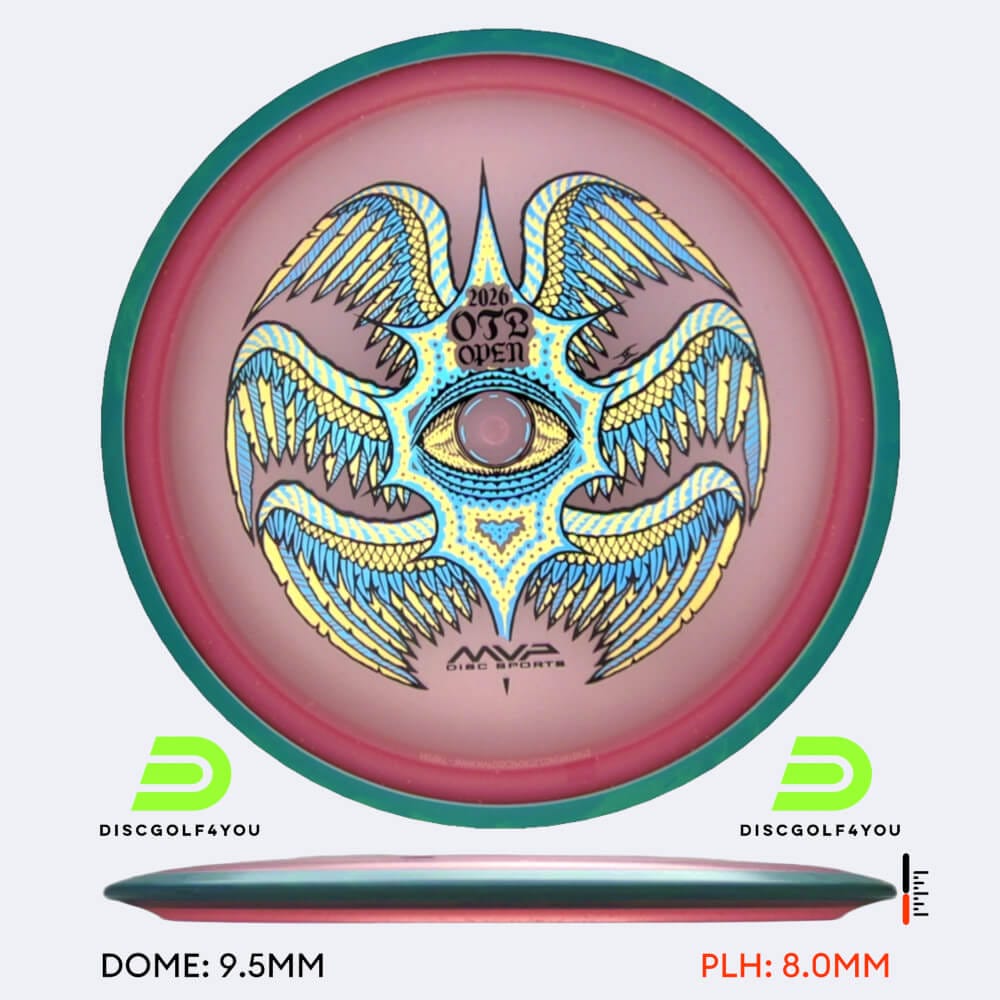 Axiom Rhythm OTB Open in rosa, im Particle Glow Proton Soft Kunststoff und ohne Spezialeffekt