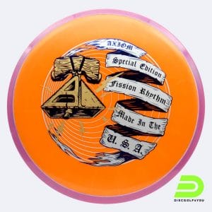 Axiom Rhythm - Special Edition in classic-orange, fission plastic