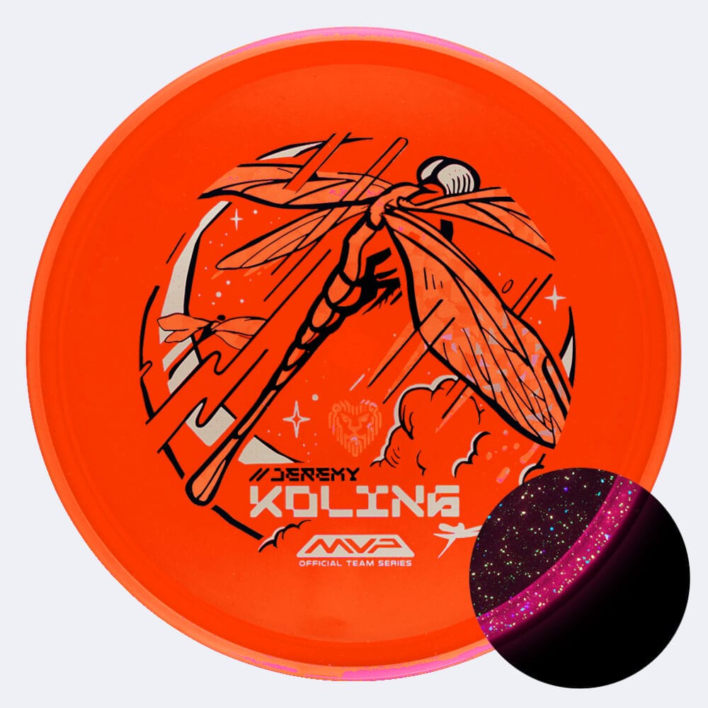 Axiom Tempo Jeremy Koling Team Series in rot, im Particle Glow Proton Kunststoff und glow Spezialeffekt