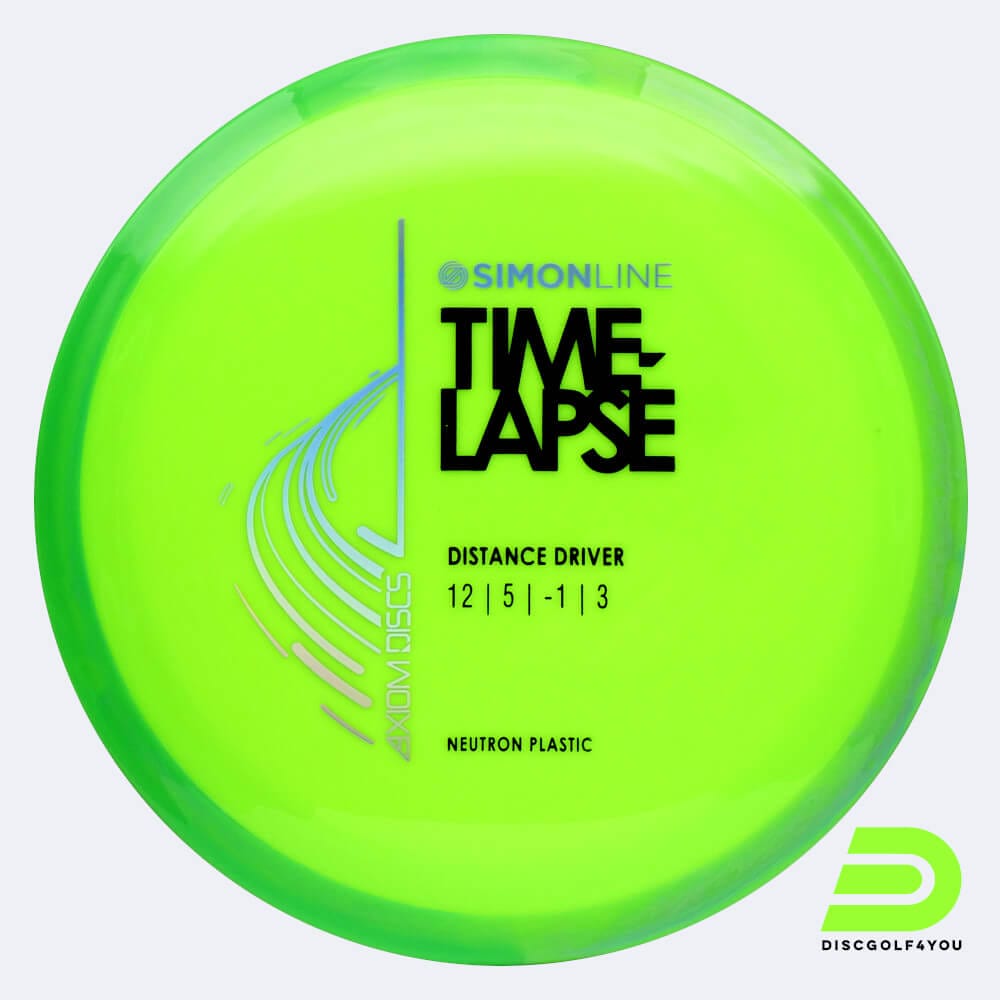 Axiom Time-Lapse in light-green, neutron plastic Axiom Time-Lapse in light-green, neutron plastic